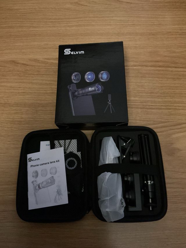 Kit de lentes para movil SIN USAR