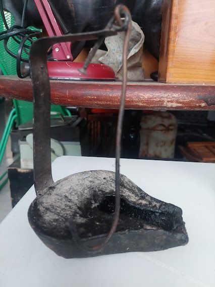 Conjunto de tres quinques antiguos años 50 