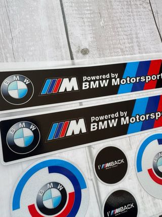 PACK PEGATINAS BMW MOTO LOGO RR GS R45 GT S1000 