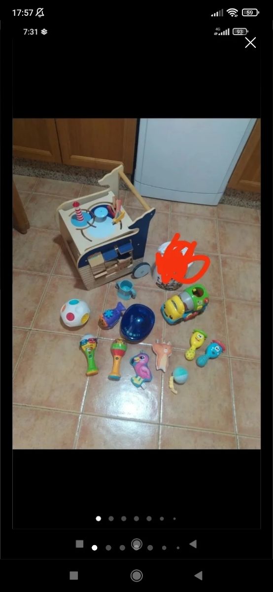 Lote juegos interactivo bebe