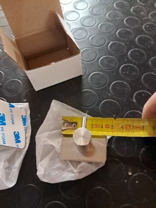 2 Appendini acciaio 