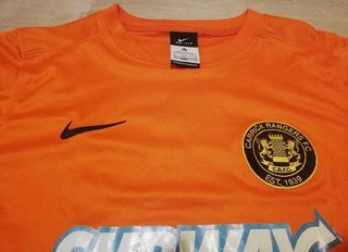 Camiseta fútbol Carrick Rangers