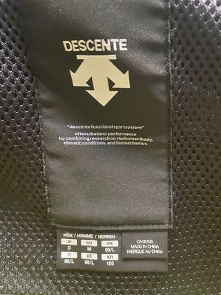 Chaqueta Descente