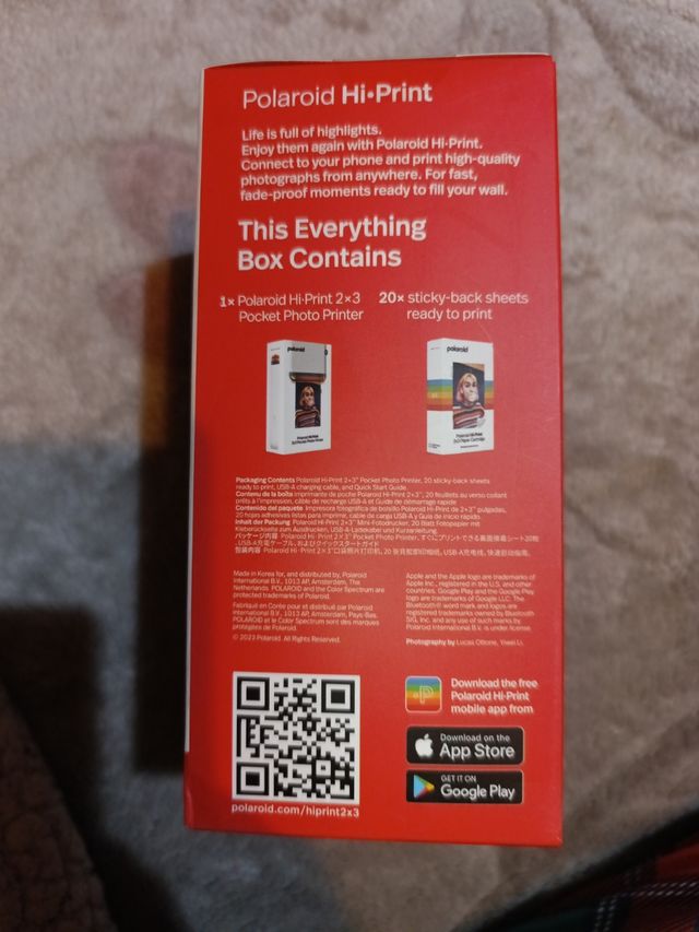 Polaroid Hi-print nuovo mai usato