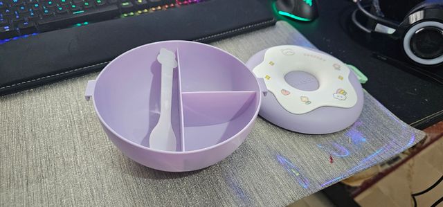 Contenedor de comida donut