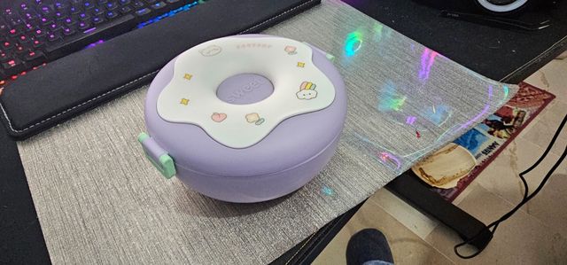 Contenedor de comida donut