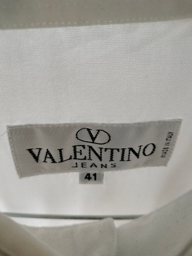 Camicia Valentino Jeans white tg.41