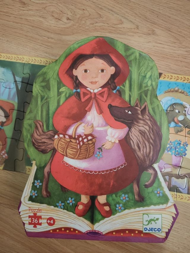 Puzzle Djeco Caperucita Roja 36 piezas
