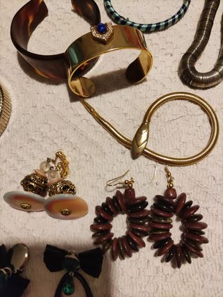 Pendientes,Pulseras,Aguja pintalabios o Años 80 Bi