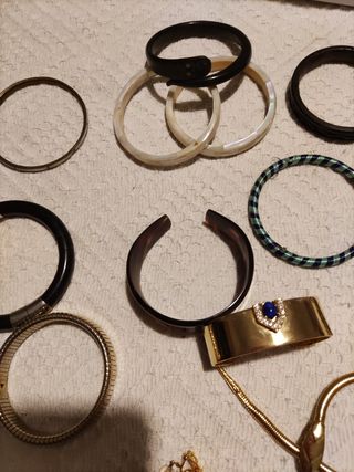 Pendientes,Pulseras,Aguja pintalabios o Años 80 Bi