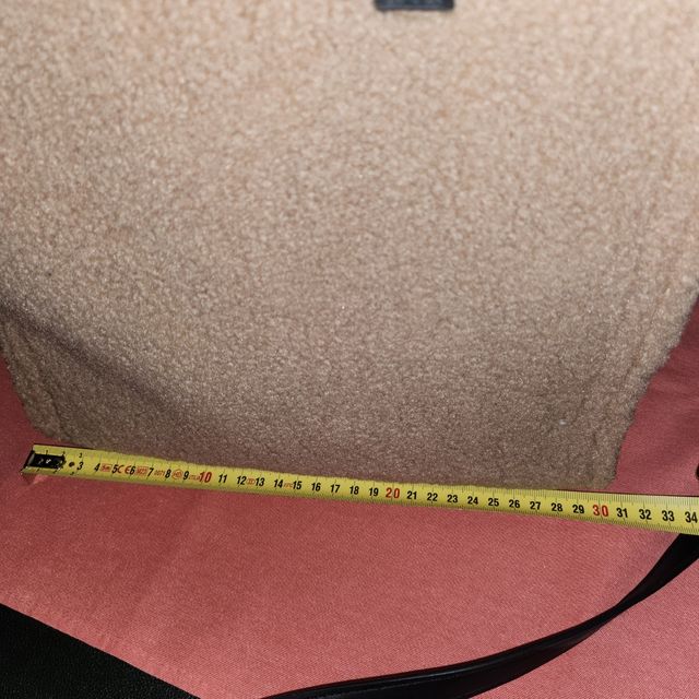 Borsa Donna Peluche Beige