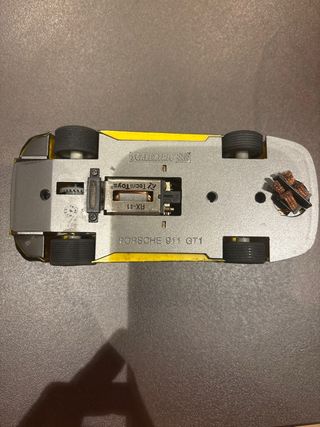 Coche Scalextric porche 911. GT1