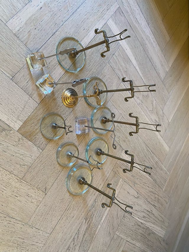 Lote expositores joyas vintage y nuevos