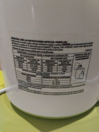 Jane.Calienta biberones potitos