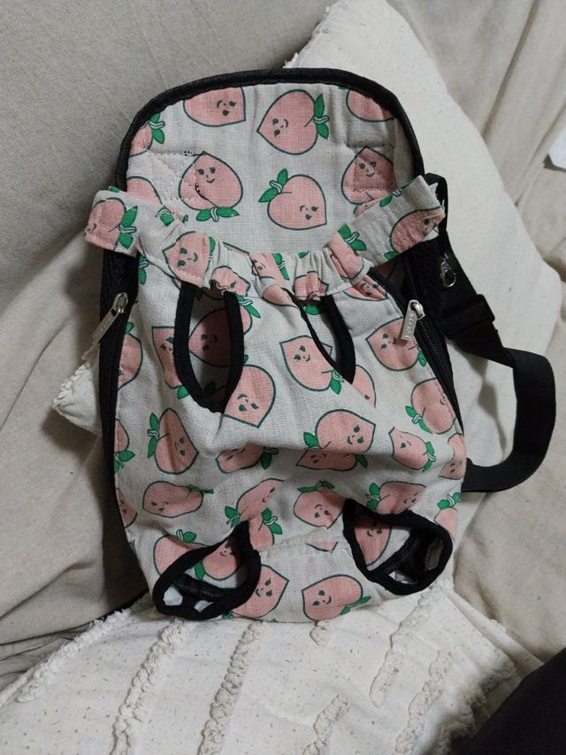 mochila perrita pequeña