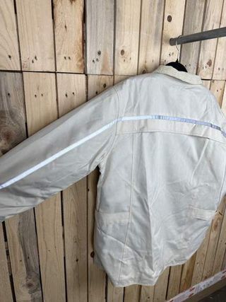CHAQUETA T-M DE MOTO GARIBALDI CREMA