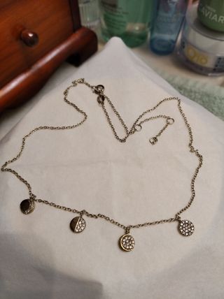 Collar Parfois plata de ley y circonitas