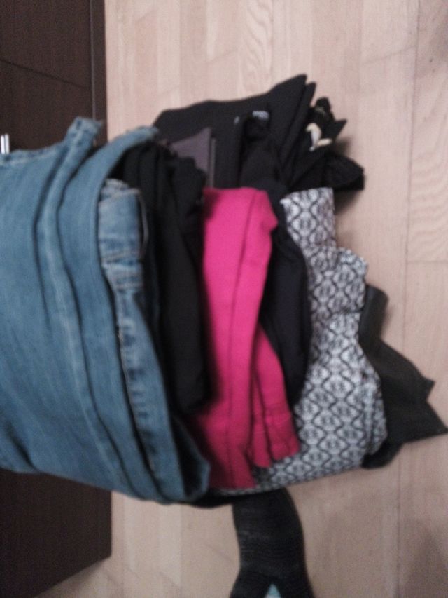 Lote 20 pantalones mujer, varios tipos.