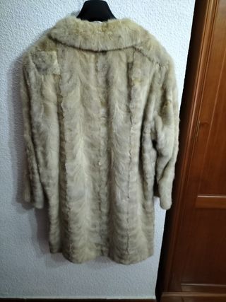 Chaquetón tres cuartos de mujer