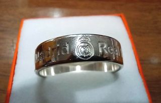 Alianza anillo Real Madrid en plata de ley