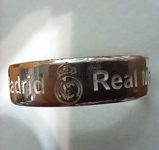 Alianza anillo Real Madrid en plata de ley