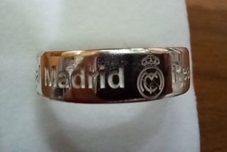 Alianza anillo Real Madrid en plata de ley