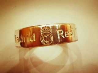 Alianza anillo Real Madrid en plata de ley