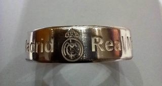 Alianza anillo Real Madrid en plata de ley