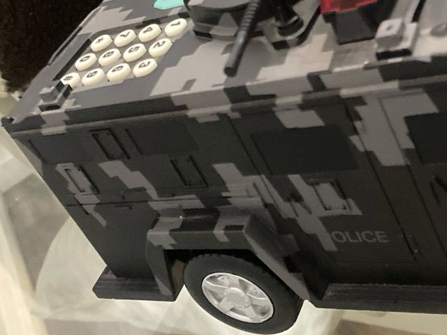 Hucha camion blindado con contraseña para niños