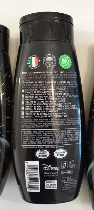 Tris di doccia shampoo per bambini 