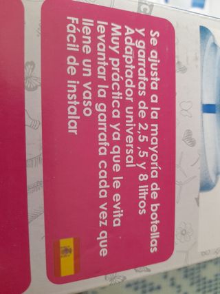 DISPENSADOR DE AGUA PARA GARRAFAS