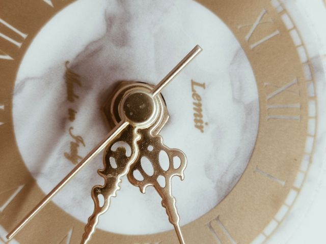 Orologio in vetro artigianale