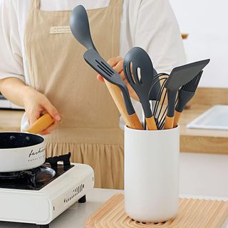 OnePine Organizador Cubiertos Cocina en Encimera