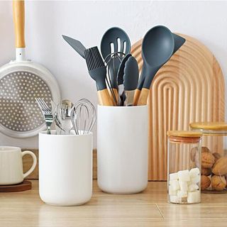 OnePine Organizador Cubiertos Cocina en Encimera