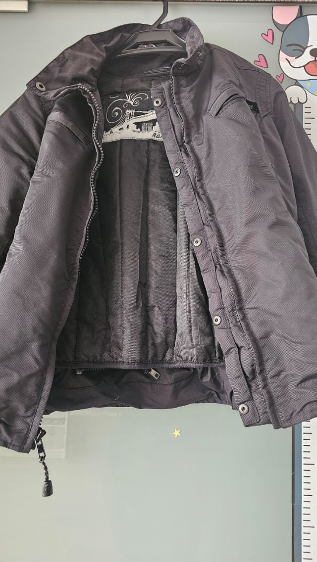 Chaqueta de moto de mujer