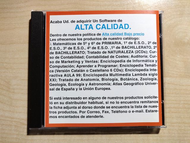 LAMBDA Siglo XXI Enciclopedia Multimedia (CD-ROM)