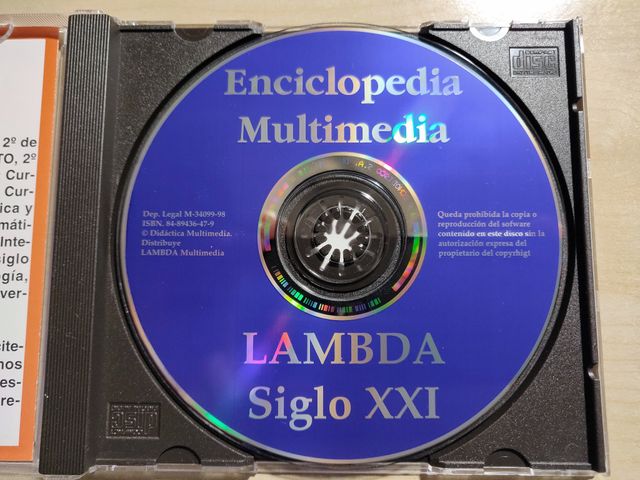 LAMBDA Siglo XXI Enciclopedia Multimedia (CD-ROM)