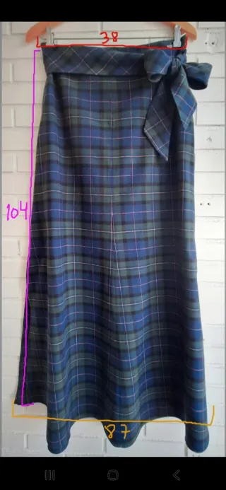 Falda escocesa Armani Exchange