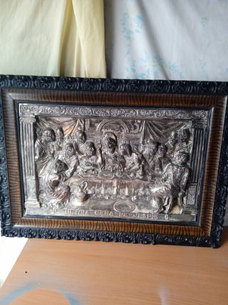 Antigüedades. Cuadro última cena