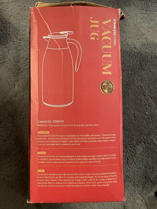 Cafetera isotérmica de 2 litros 