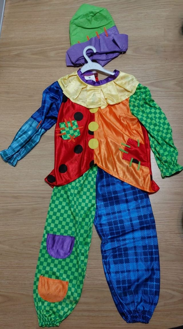 Disfraz payaso infantil - Talla 1