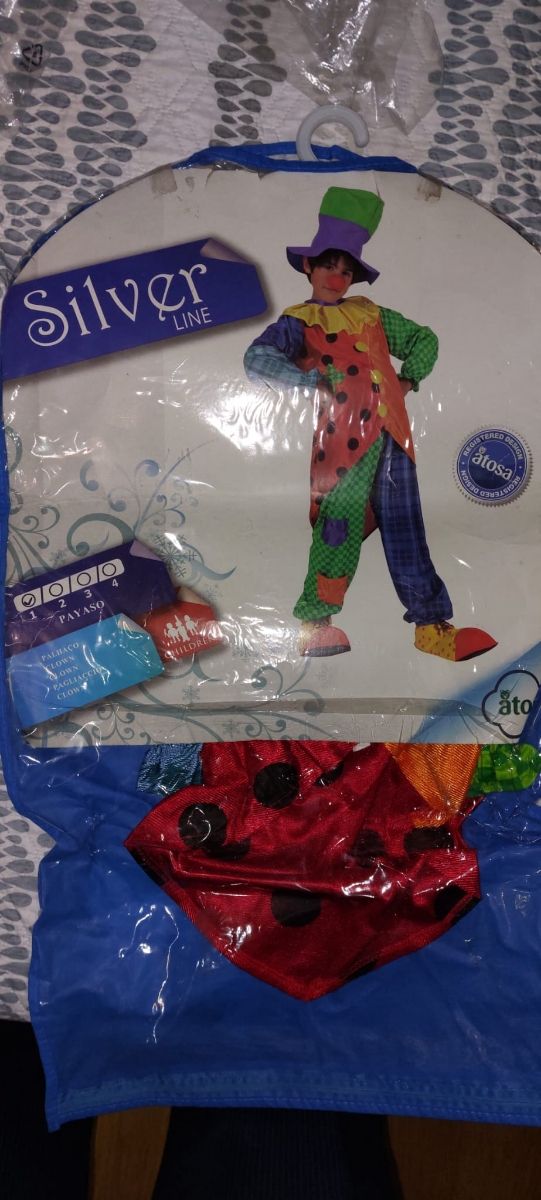 Disfraz payaso infantil - Talla 1