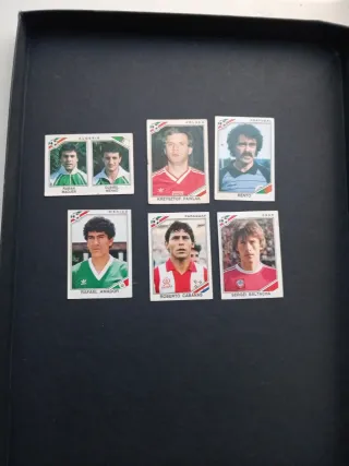 Cromos México 86 mundial panini