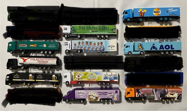Camiones europeos H0 Alemania.