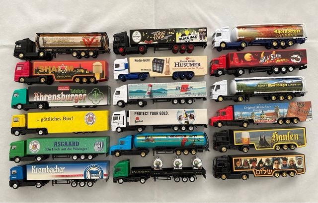 Camiones europeos H0 Alemania.
