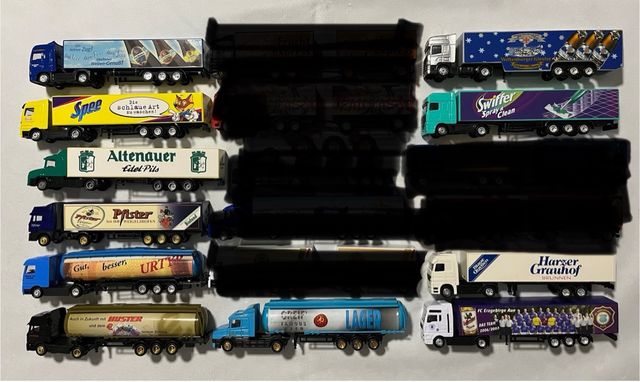 Camiones europeos H0 Alemania.