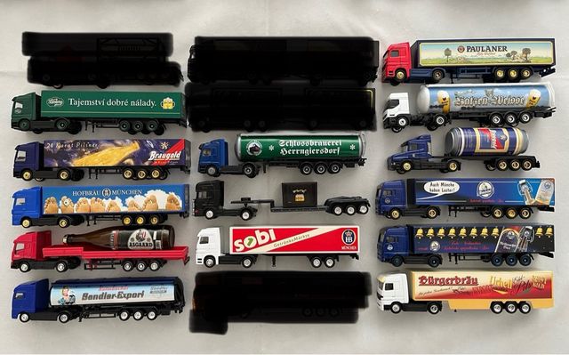 Camiones europeos H0 Alemania.