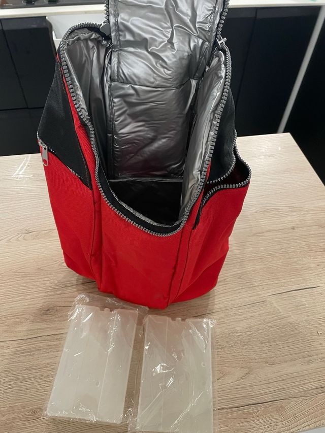 Nevera mochila playa