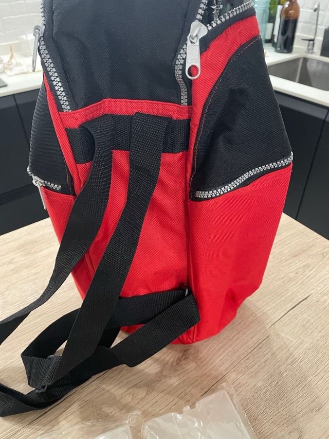 Nevera mochila playa