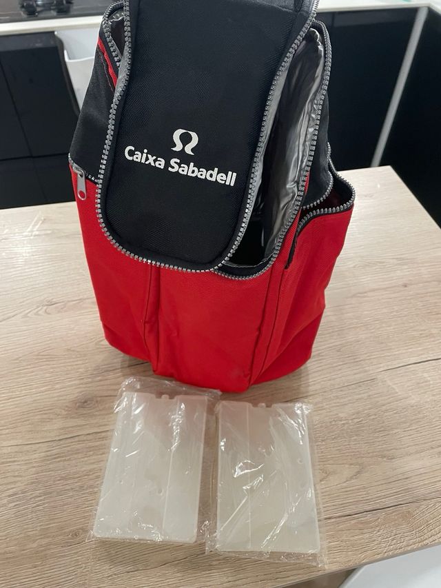 Nevera mochila playa